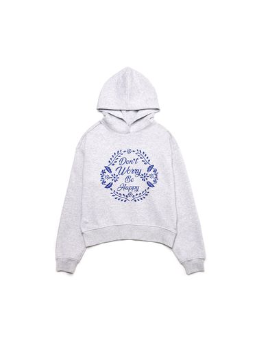 Flower Corolla Hoodie_Melange Gray - lesoleilmatinee - Modalova