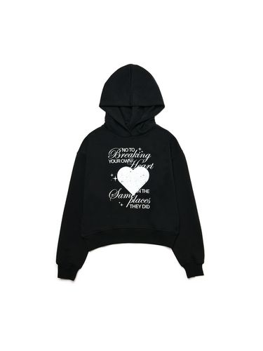 Heart Night Sky Hoodie_Black - lesoleilmatinee - Modalova