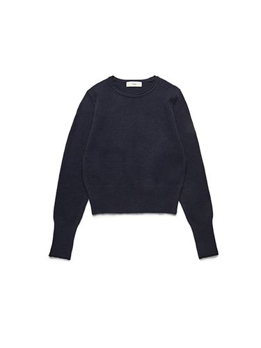 Thumbhole Cuff Sweater_Navy - Dunst for WOMEN - Modalova