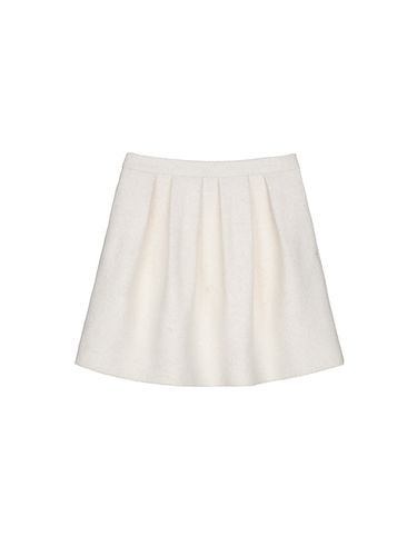 Boucle Wool Bell-Line Midi Skirt - Dunst for WOMEN - Modalova