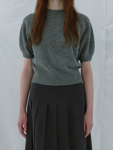 Mong Puff Sleeve Knitted Pullover_3 Colors - ORE - Modalova