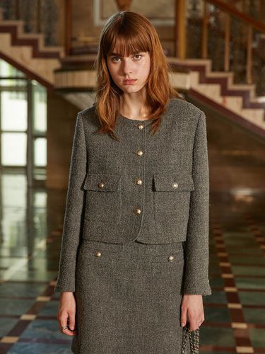 Fancy Tweed Jacket - on&on - Modalova