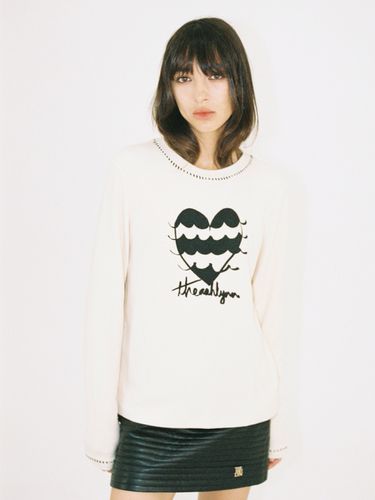 Vinny Heart Wave Long Sleeve Top - THE ASHLYNN - Modalova