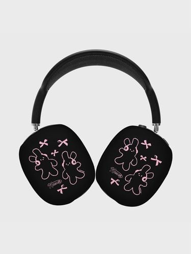 Doodle Bunny AirPods Max Hard Case_Black - NCOVER - Modalova