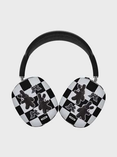 Ribbon Checkerboard AirPods Max Hard Case_Black - NCOVER - Modalova