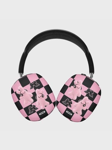 Ribbon Checkerboard AirPods Max Hard Case_Pink - NCOVER - Modalova