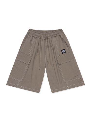 ODBC Stitch Cargo Shorts (Khaki) - ODDBALLS CLUB - Modalova