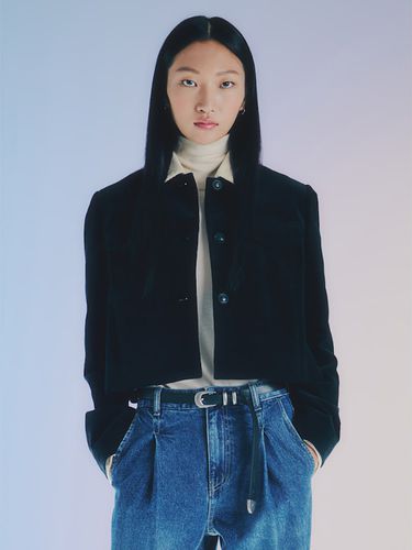 Collar Point Corduroy Jacket - kuho plus - Modalova