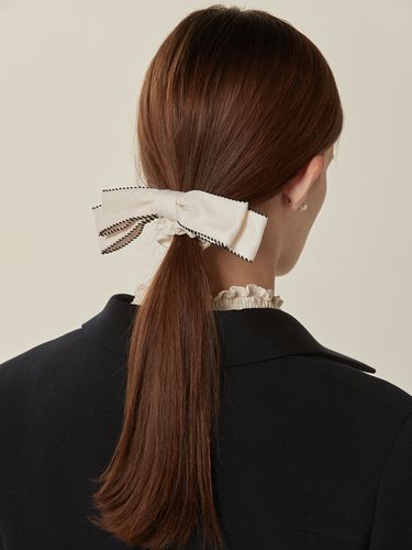 Piping Scrunchie - BEMUSE MANSION - Modalova