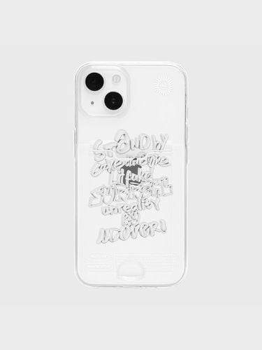 Tridimensionality Text Card iPhone Case - NCOVER - Modalova