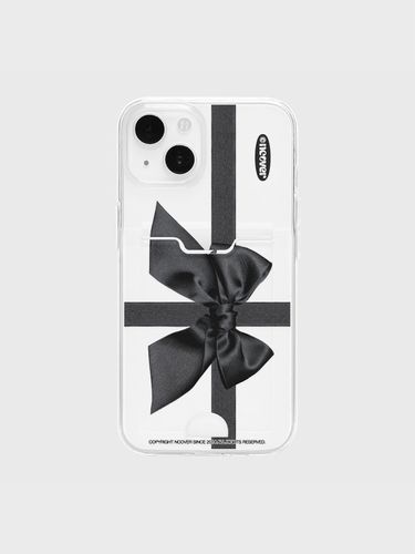 Silk Ribbon Clear Card iPhone Case - NCOVER - Modalova