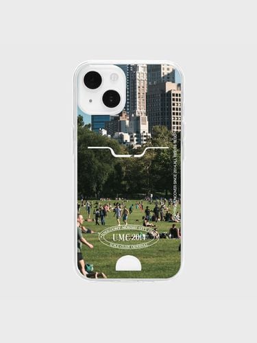 Vintage City Park Clear Card iPhone Case - NCOVER - Modalova