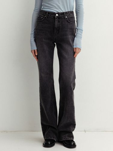 Boots Cut Denim Pants - Black - LE - Modalova