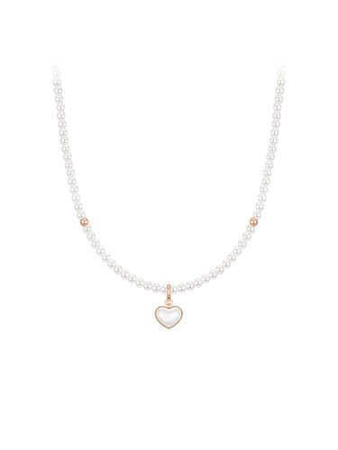 Marielle Pearl Bead Necklace + Pendant Set - J.ESTINA - Modalova