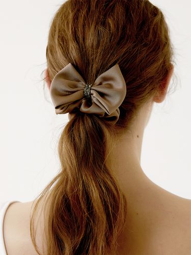 Austria Crystal Ribbon Scrunchie - Jean Paul Clarisse - Modalova