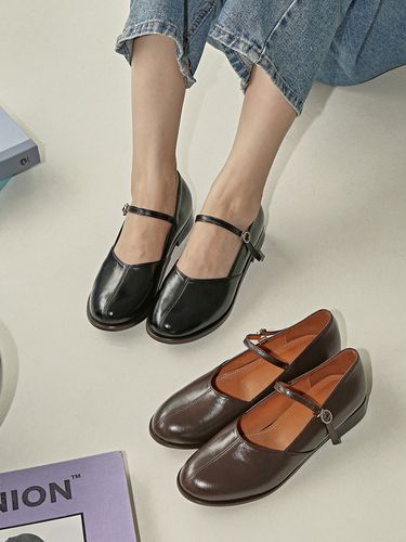 Rie Mary Jane Flat Shoes - LOWFLOW - Modalova