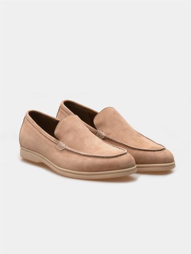 Suede Resort Loafers - Dark Beige - ALL CLASSIC - Modalova