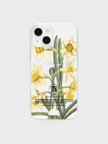 Daffodil Flower Clear Card Phone Case - NCOVER - Modalova