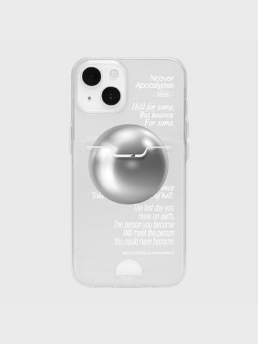 Pearl Text Clear Card Phone Case - NCOVER - Modalova