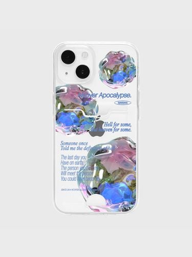 Three Mineral Text Clear Card Phone Case - NCOVER - Modalova