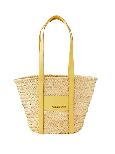 Saint-Tropez Cabas Bag Yellow - AVECMOTO - Modalova