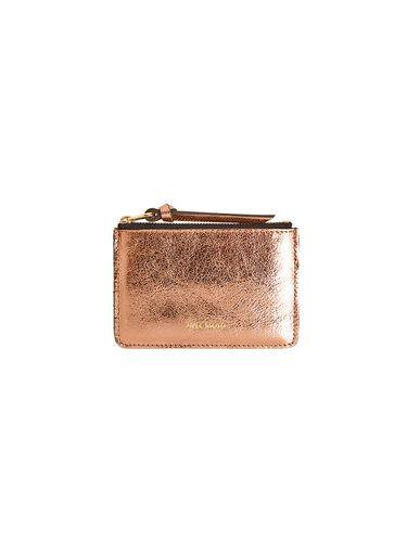 Emma Coin Purse Light Orange Foil - AVECMOTO - Modalova