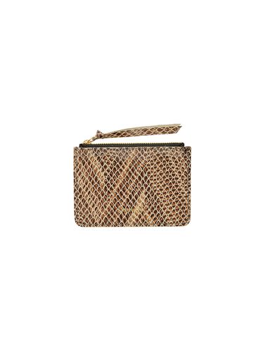 Emma Coin Purse Brown Embo - AVECMOTO - Modalova