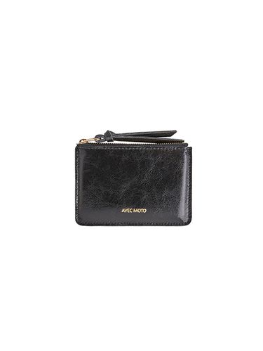 Emma Coin Purse Black Foil - AVECMOTO - Modalova