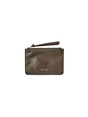 Emma Coin Purse Warm Dark Gray - AVECMOTO - Modalova