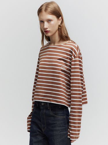 Border Stripe Long Sleeve T-shirt - L’H.A.S - Modalova