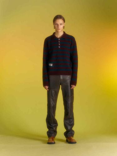 ADSB Stripe Polo Sweater - ADSB ANDERSSON BELL for MEN - Modalova