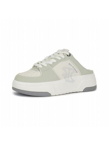 Symbol Logo Mule Sneakers_Green - FORMEL CAMELE - Modalova