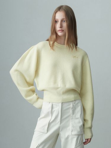 Puffed Sleeve Sweater - RE RHEE - Modalova