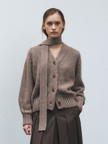 RTF Wool Muffler Knit Cardigan_3 Colors - MOHAN - Modalova