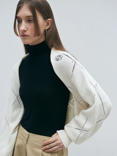 NNC Rhombus Knit Bolero - NICK&NICOLE - Modalova