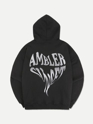 Oversized Heart Sunset Hoodie _ - AMBLER - Modalova