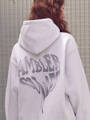 Oversized Heart Sunset Hoodie _ - AMBLER - Modalova