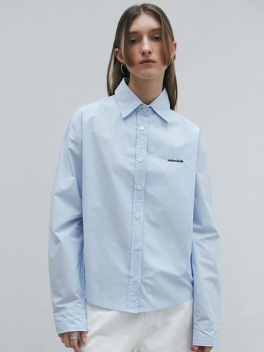 Standard Logo Shirt - Sky Blue - NICK&NICOLE - Modalova