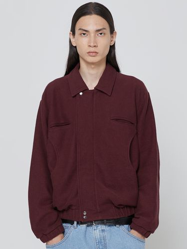 Rugged Jacket (Deep Burgundy) - Millo Archive - Modalova