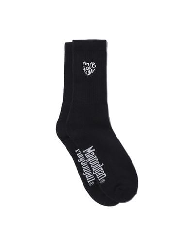 Athletic 9402 Heart Embroidered Sports Socks - MAGOODGAN - Modalova