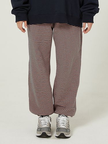 Embroidery Stripe Banding Pants _ - WAIKEI - Modalova