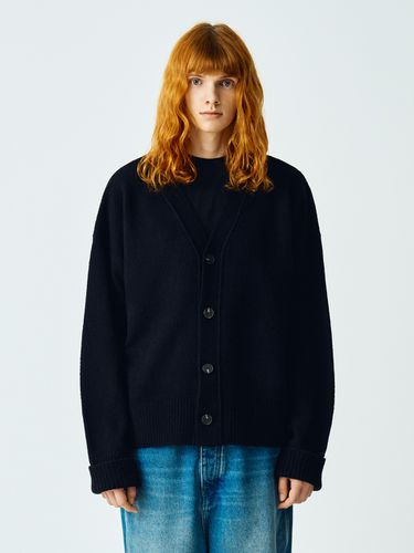 Merino Wool Cardigan_Black - V2 - Modalova