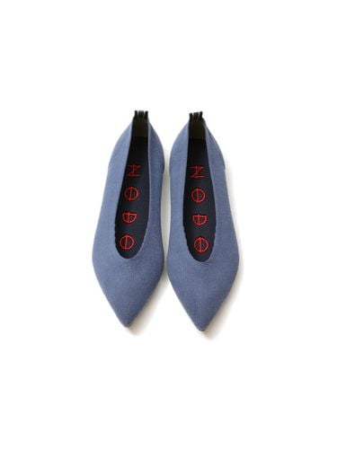 Point Knit Flat_Dusty Blue - NODO - Modalova