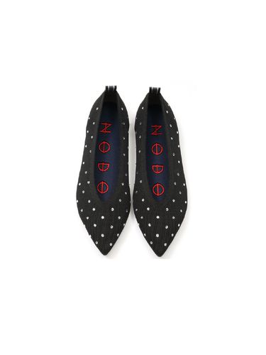 Point Knit Flat_Crystal Black - NODO - Modalova