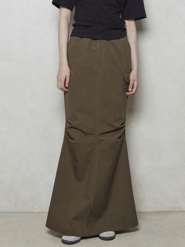 Tuck Cargo Maxi Skirt - REFINED902 - Modalova