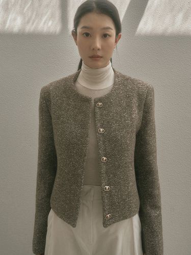 Home Tweed Jacket_Brown - ARCHAIC - Modalova