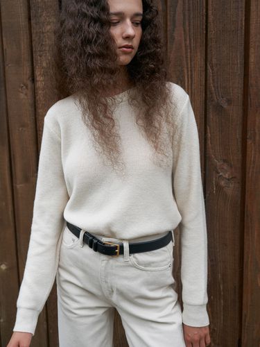 Wool Blend Knit Top - Lamerei - Modalova