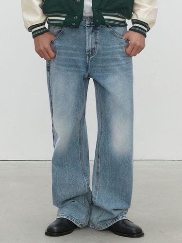 Loose Flared Wide Jeans _ - DECET - Modalova