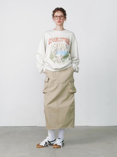 Cargo Skirt_Beige - RAIVE - Modalova