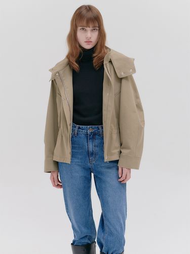 Hooded Cropped Field Jacket - NILBY P - Modalova